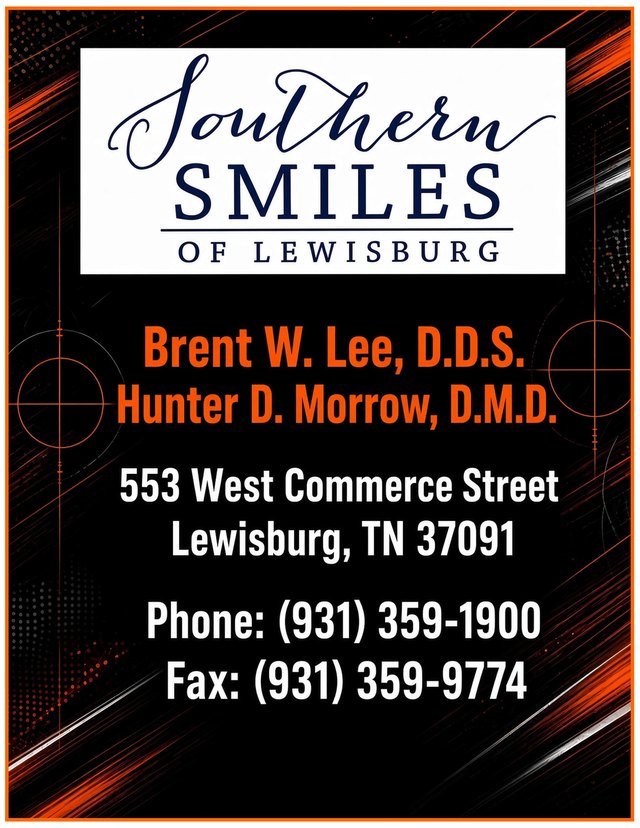 Program page: Southern Smiles of Lewisburg ad